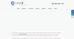 Desktop Screenshot of containit.com.au